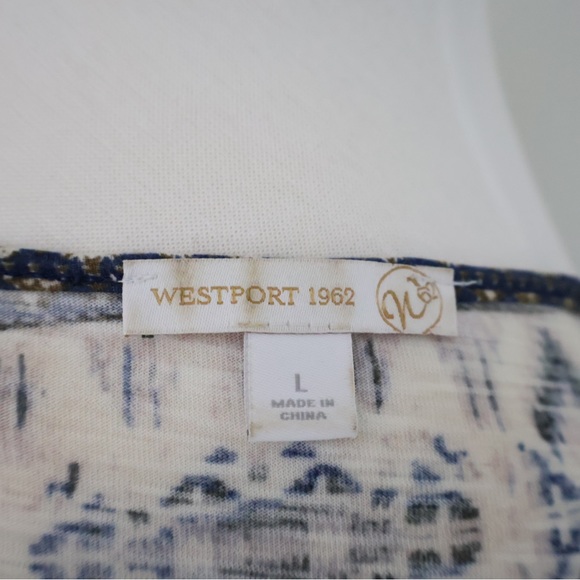 Westport 1962 Fromt Tie Blouse Large (L) - Picture 7 of 7